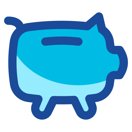 Piggy bank Generic color lineal-color icon