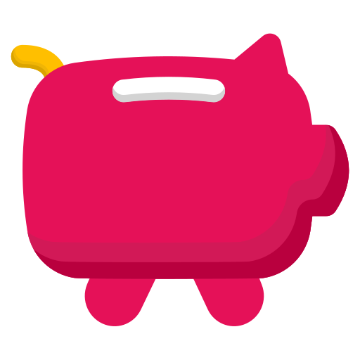 Piggy bank free icon