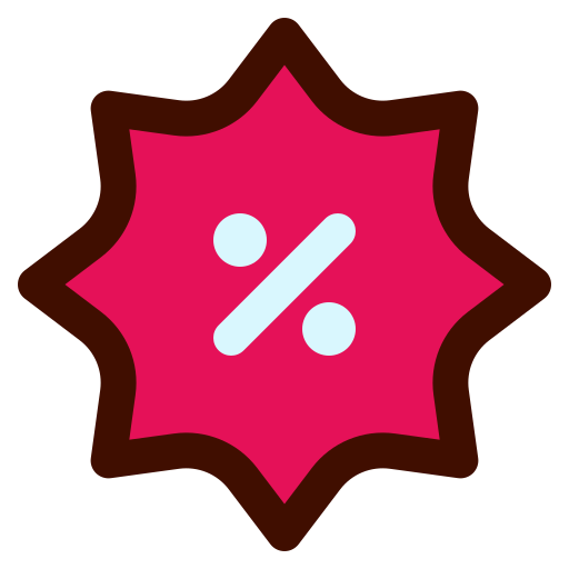 descuento icono gratis