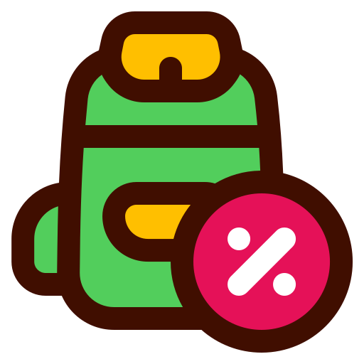 Backpack Generic color lineal-color icon