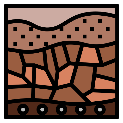 geología icono gratis