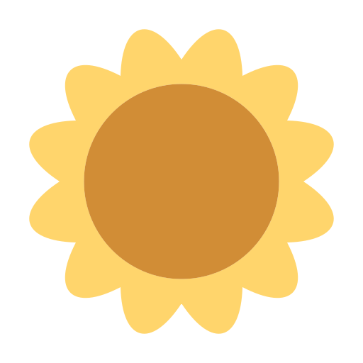 girasol icono gratis