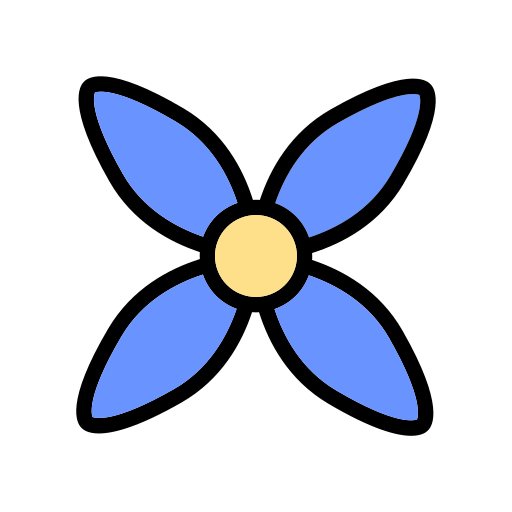 Flower Generic color lineal-color icon