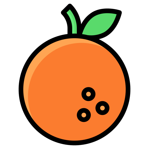 Orange Generic color lineal-color icon