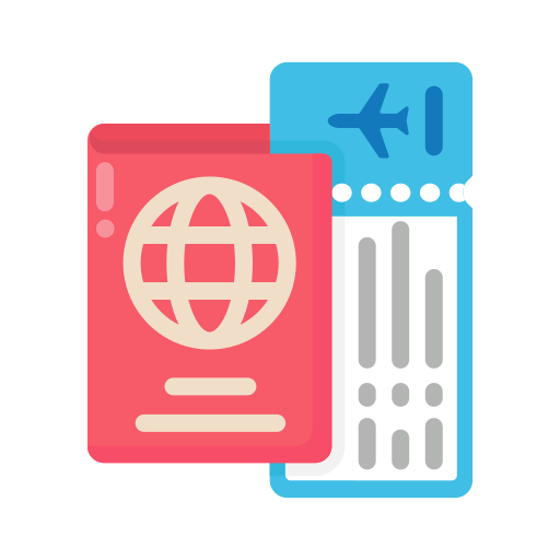 pasaporte icono gratis