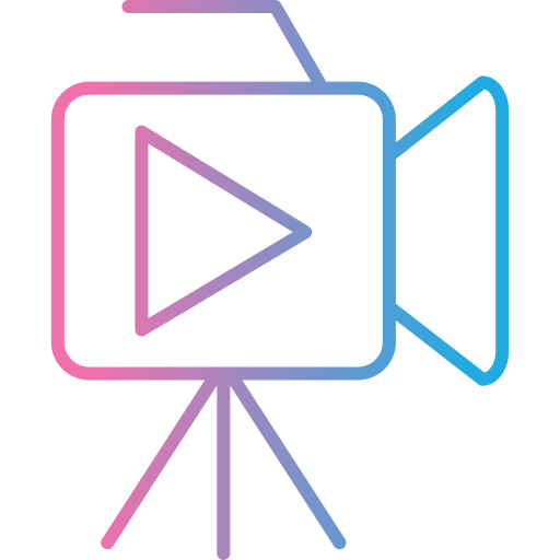 video production icono gratis