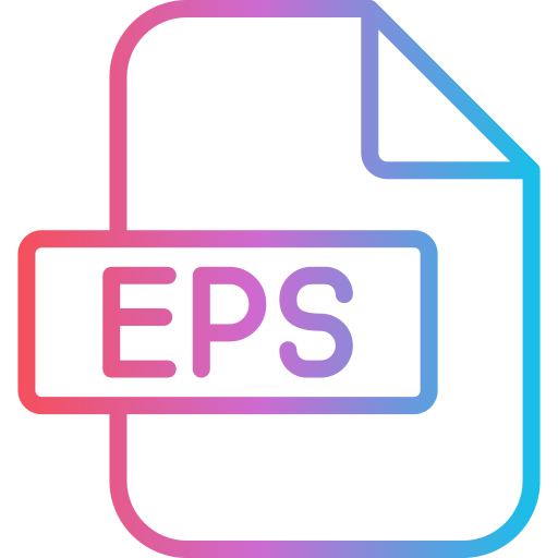 Eps Generic gradient outline icon