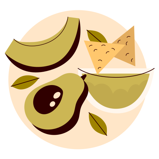 Avocado free sticker Avocado free sticker