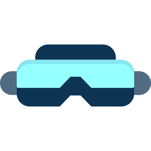 gafas de realidad virtual icono gratis