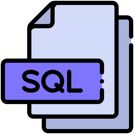 Icono De Sql Generic Color Lineal Color