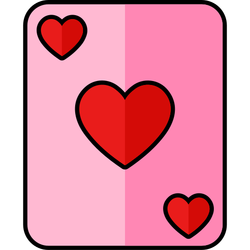 tarjeta de corazón icono gratis