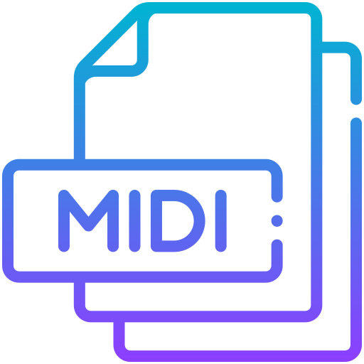 midi icono gratis