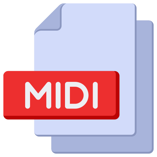 midi icono gratis