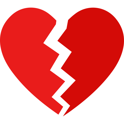 Broken heart - Free valentines day icons