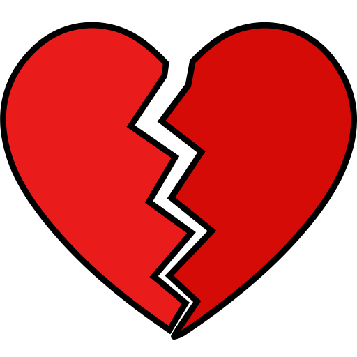 Broken heart - Free valentines day icons