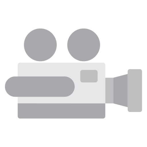 Video Camera Generic color fill icon