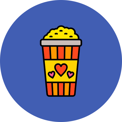 Попкорн бесплатно иконка