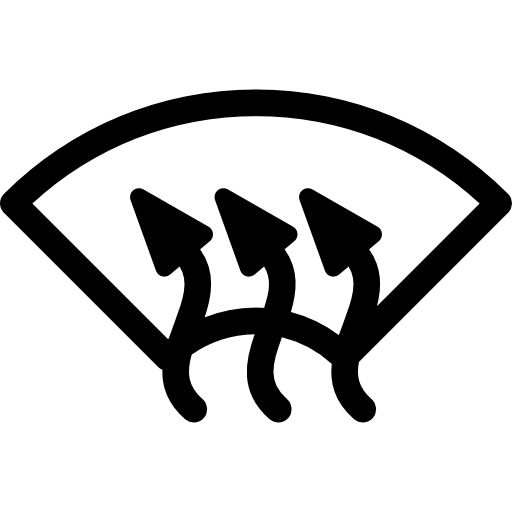 Symbole D'icône De Dégivrage De Pare-brise. Élément D'optimisation