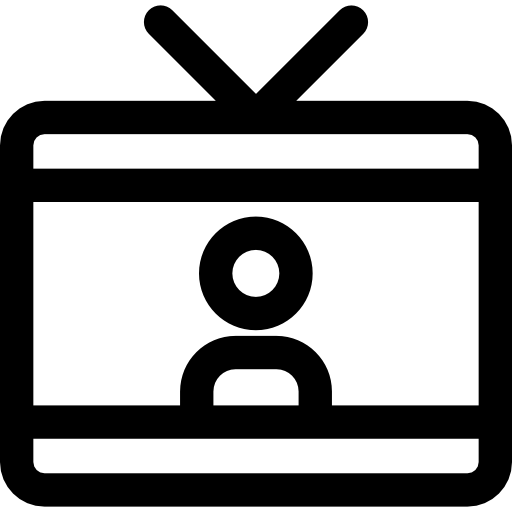 televisión icono gratis