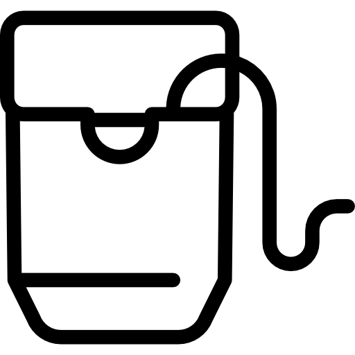 hilo dental icono gratis