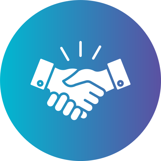 Handshake Generic gradient fill icon