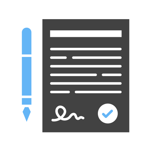 협정 무료 아이콘