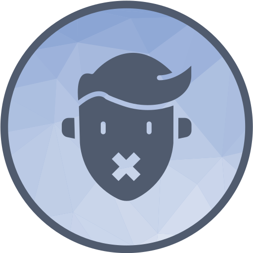 represión icono gratis