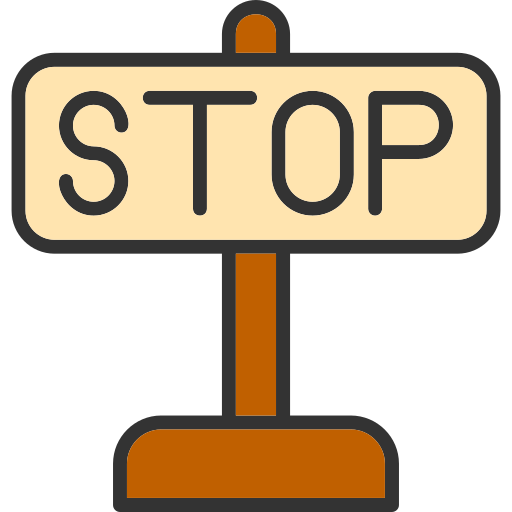 detener icono gratis