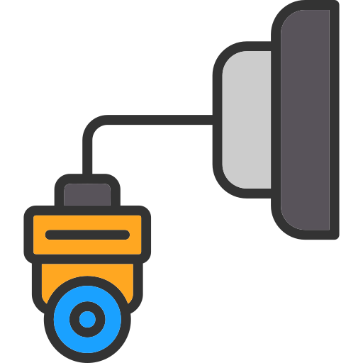 circuito cerrado de televisión icono gratis
