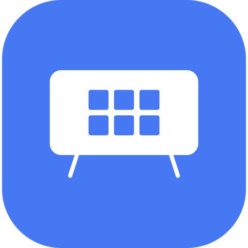 televisión inteligente icono gratis