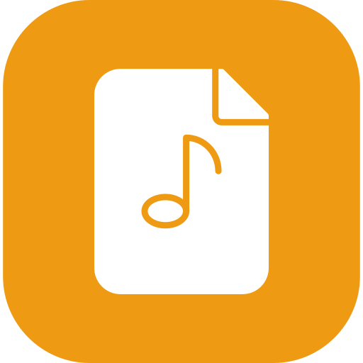 archivo de audio icono gratis