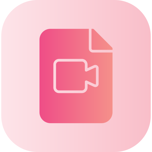 archivo de vídeo icono gratis