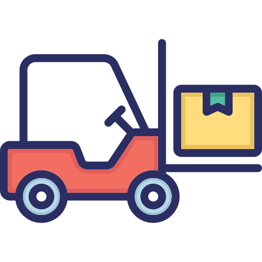 Forklift Generic color lineal-color icon