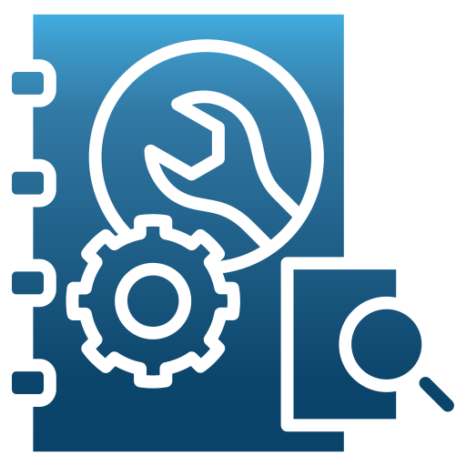 Maintenance free icon