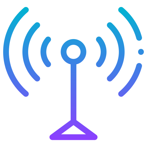 Wifi Generic gradient outline icon