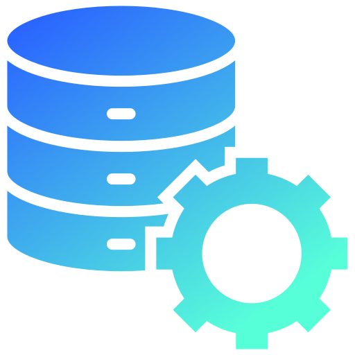 gestión de base de datos icono gratis