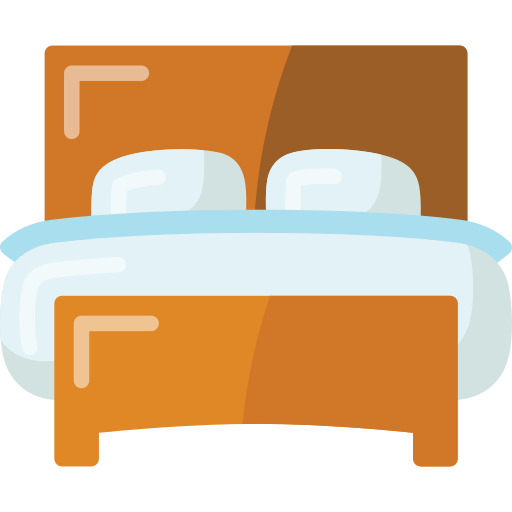 cama matrimonial icono gratis