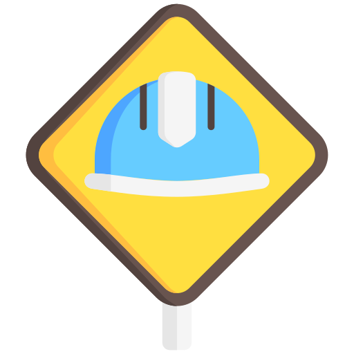 Construction sign icono gratis