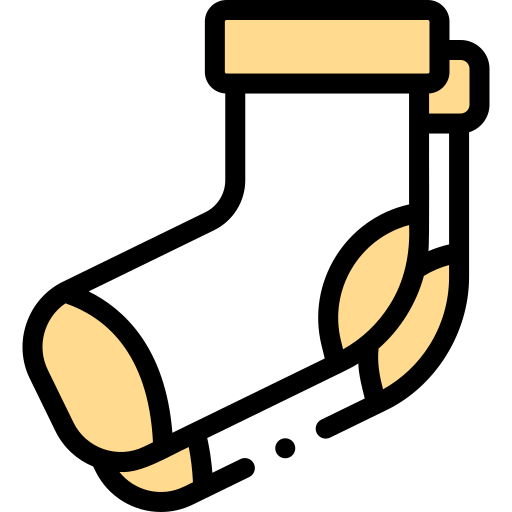 calcetines de bebé icono gratis