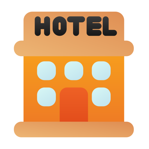 Hotel Generic gradient fill icon