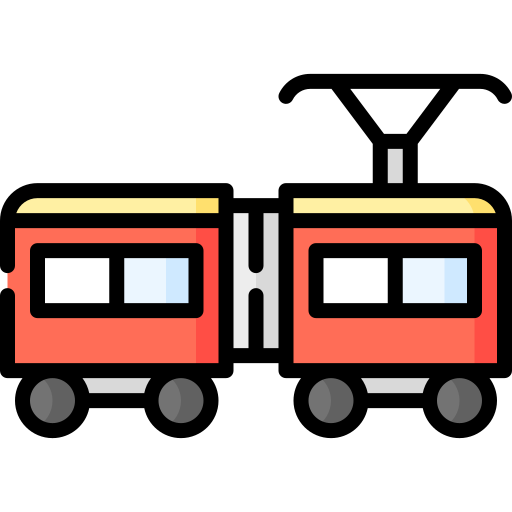 straßenbahn kostenlos Icon straßenbahn kostenlos Icon