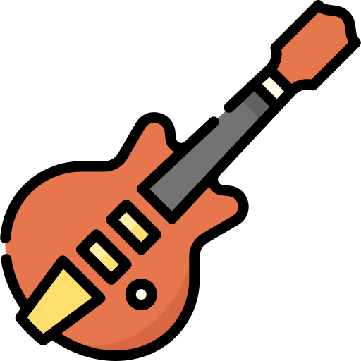 guitarra icono gratis