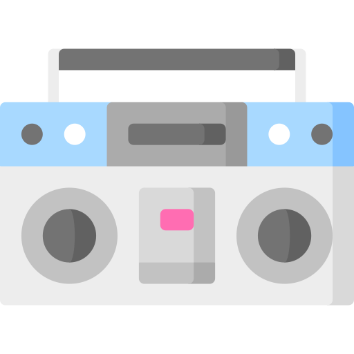 boombox icono gratis