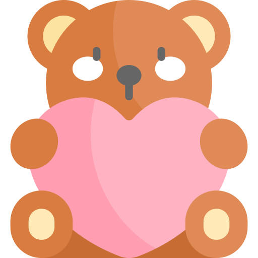 oso de peluche icono gratis