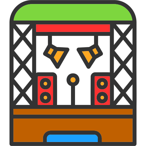 Stage free icon Stage free icon
