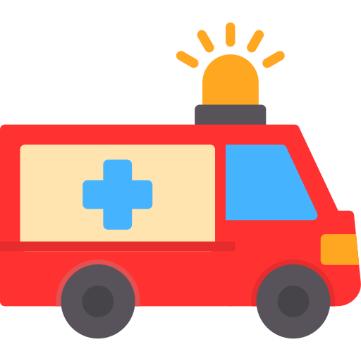 Ambulance Generic color fill icon