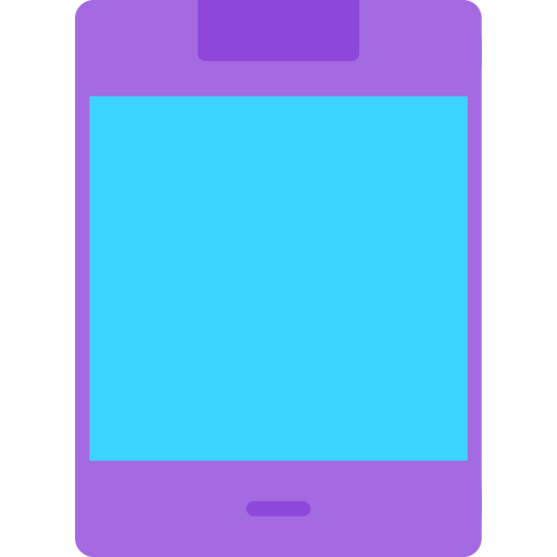 Smartphone Generic color fill icon