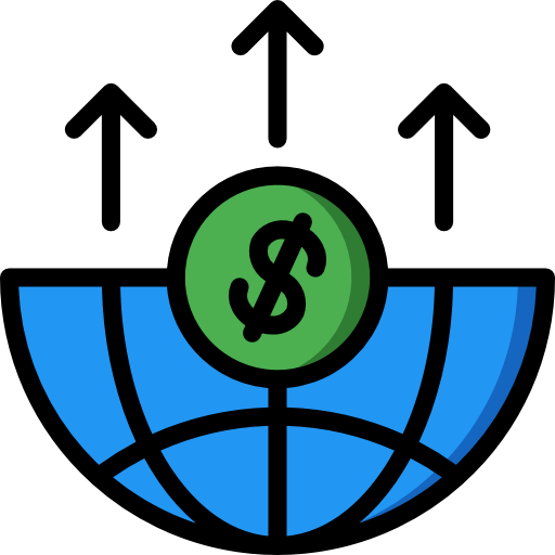 À l'échelle mondiale Icône gratuit À l'échelle mondiale Icône gratuit