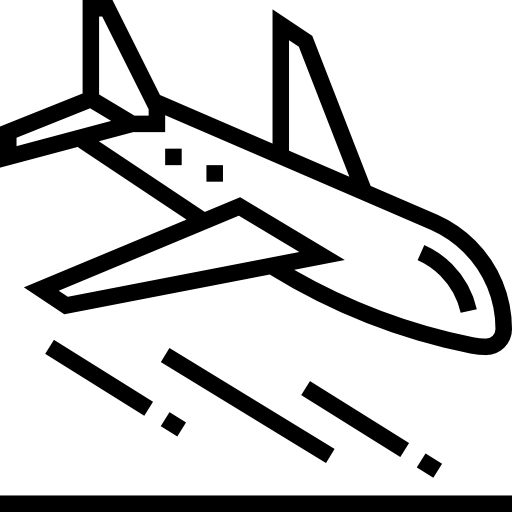 llegada icono gratis