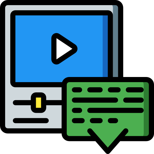 reproductor de video icono gratis